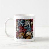 Mug Puzzle Rockabilly Impression Animale RAB (Gauche)
