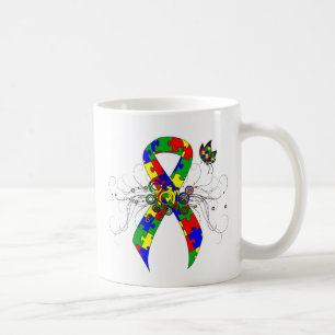 Mug Puzzle Ruban papillon