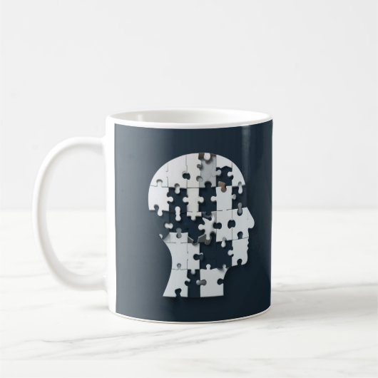 Mug Puzzle tête (Gauche)