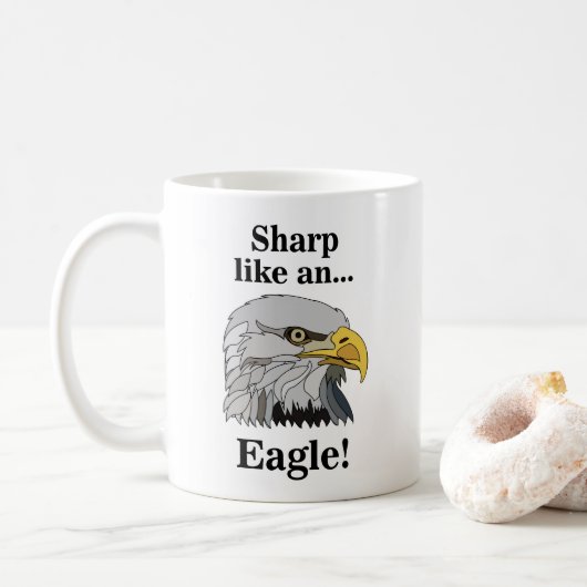Mug Pygargue à tête blanche (Avec donut)