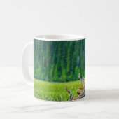 Mug Pygargue à tête blanche perché sur une branche (Devant gauche)