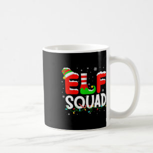 Mug Pyjama de Noël assorti pour famille de lutins Squa