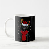 Mug Pyjama léger Black Lab Labrador Christmas Tree (Gauche)