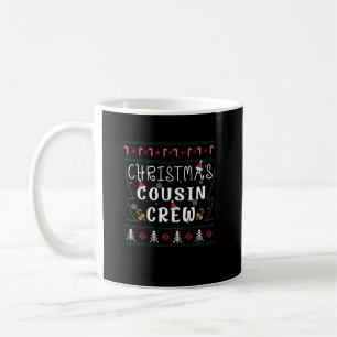 Mug Pyjamas d'équipage Cousin Noël Correspondant Cousi