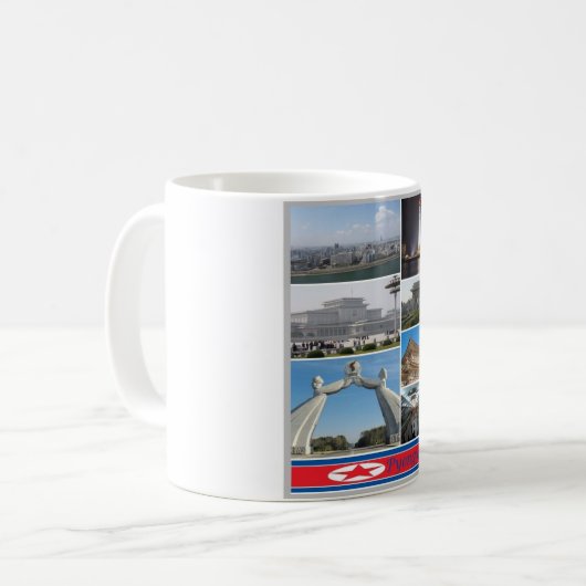 Mug Pyongyang - Corée du Nord - (Devant gauche)