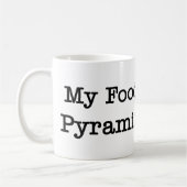 Mug Pyramide alimentaire de Bacon (Gauche)