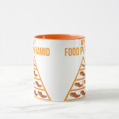 Mug Pyramide alimentaire de Bacon (Centre)
