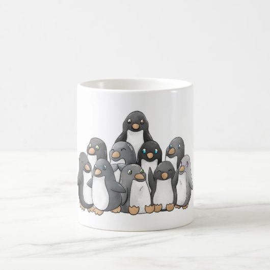 Mug Pyramide de pingouin (Centre)