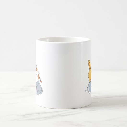 Mug Pyramide des chats - Groupe de chats (Centre)