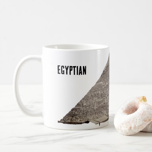 Mug Pyramide égyptienne (Avec donut)