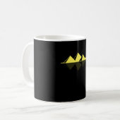 Mug Pyramides ancienne Egypte Chemise (Devant gauche)