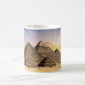 Mug Pyramides de Gizeh Antiques au Coucher du Soleil - (Centre)
