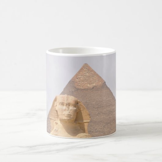 Mug Pyramides de Gizeh Sphinx Pharaon Égypte ancienne  (Centre)