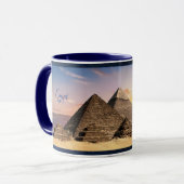 Mug Pyramides égyptiennes en combo (Devant gauche)