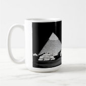 Mug Pyramides noires et blanches (Gauche)