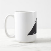Mug Pyramides noires et blanches (Gauche)