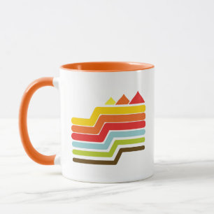 Mug Pyramides rétro
