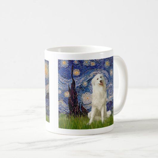 Mug Pyrénées 3 - Nuit étoilée (Devant droit)