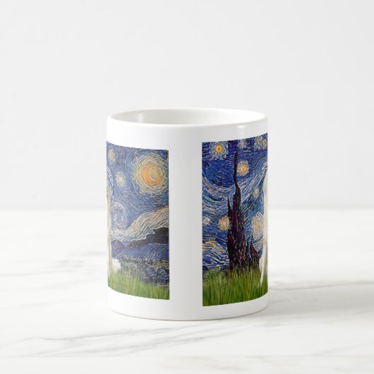 Mug Pyrénées 3 - Nuit étoilée (Centre)