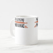 Mug Pyromane du lancer de boue - Céramique Poterie (Devant gauche)