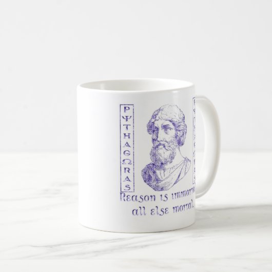 Mug Pythagore (Devant droit)