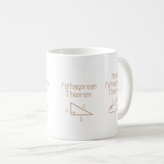 Mug Pythagorien (Devant droit)