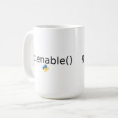 Mug python Garbage Collector (Devant gauche)