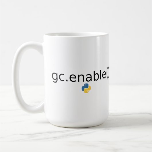 Mug python Garbage Collector (Gauche)