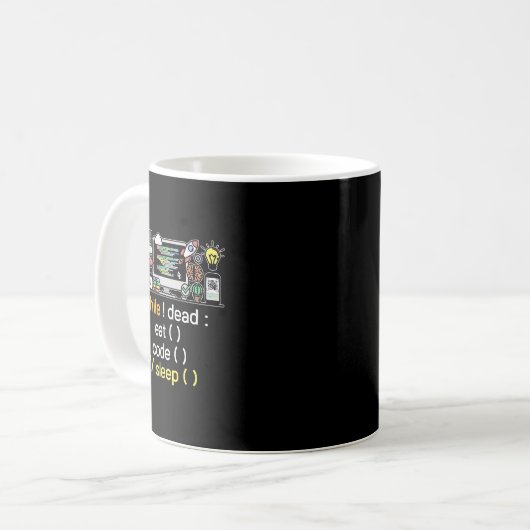 Mug Python Lover Computer Science Python Programmer Ea (Devant gauche)