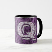 Mug Q Vintage moderne (Devant droit)