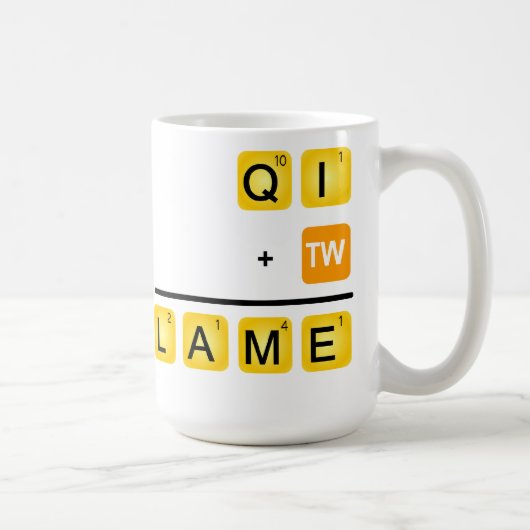 Mug QI est BOITEUX ! (Droite)