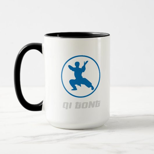 Mug Qigong Martial Arts Design (Gauche)