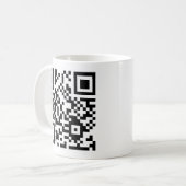 Mug QR > binaire (Devant gauche)