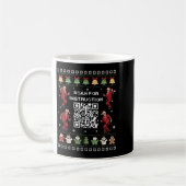 Mug Qr Trump Dance Code Président Analyse De L'Instruc (Gauche)