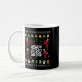 Mug Qr Trump Dance Code Président Dance Code Noël (Gauche)