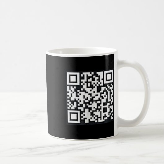 Mug Qr Trump Président Trump Dance Code Funny Uni (Droite)