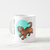 Mug QRPup Cup - Terrier (Devant gauche)