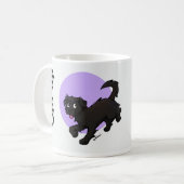 Mug QRPup Cup - Terrier noir (Devant gauche)