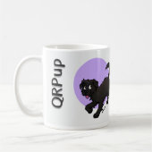 Mug QRPup Cup - Terrier noir (Gauche)