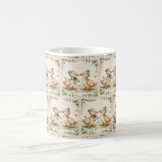 Mug Quackers au printemps : Sips inspirés par le canar (Centre)