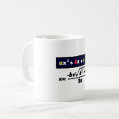 Mug Quadratic equation (Devant gauche)