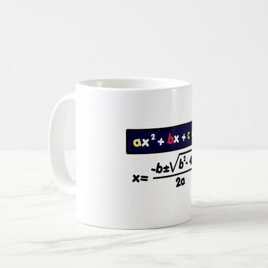 Mug Quadratic equation (Devant gauche)