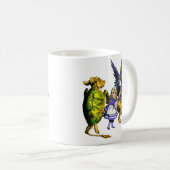 Mug Quadrille de homard (Devant droit)