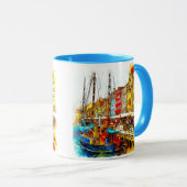 Mug Quai coloré (Devant droit)