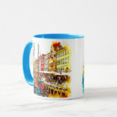 Mug Quai coloré (Devant gauche)
