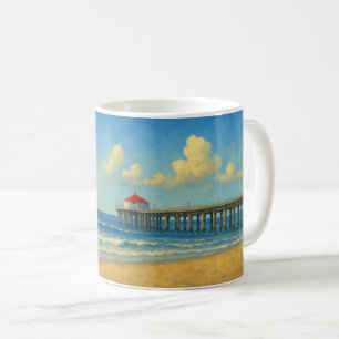 Mug Quai de Manhattan avec toit rouge