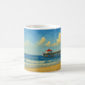 Mug Quai de Manhattan avec toit rouge (Centre)