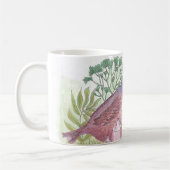 Mug Quail assis dans les cristaux (Gauche)