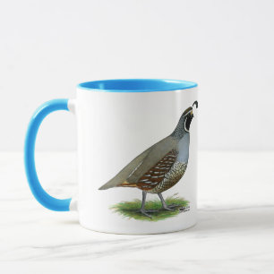 Mug Quail de la Californie