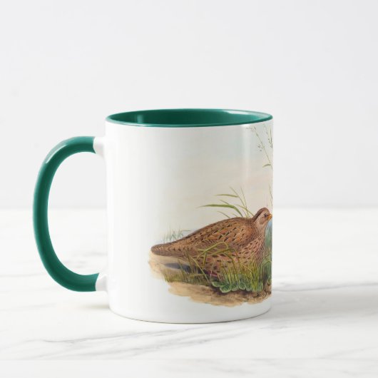 Mug Quail de montagne - Oiseau, (Gauche)